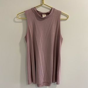 High Neck Peekaboo Back Tank